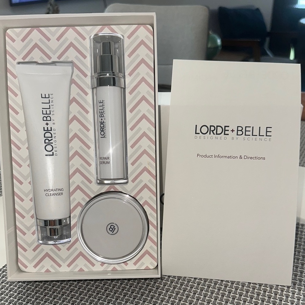 LOTDE + BELLE 3-Steps CC Regimen Full Size Skincare Set